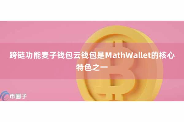 跨链功能麦子钱包云钱包是MathWallet的核心特色之一
